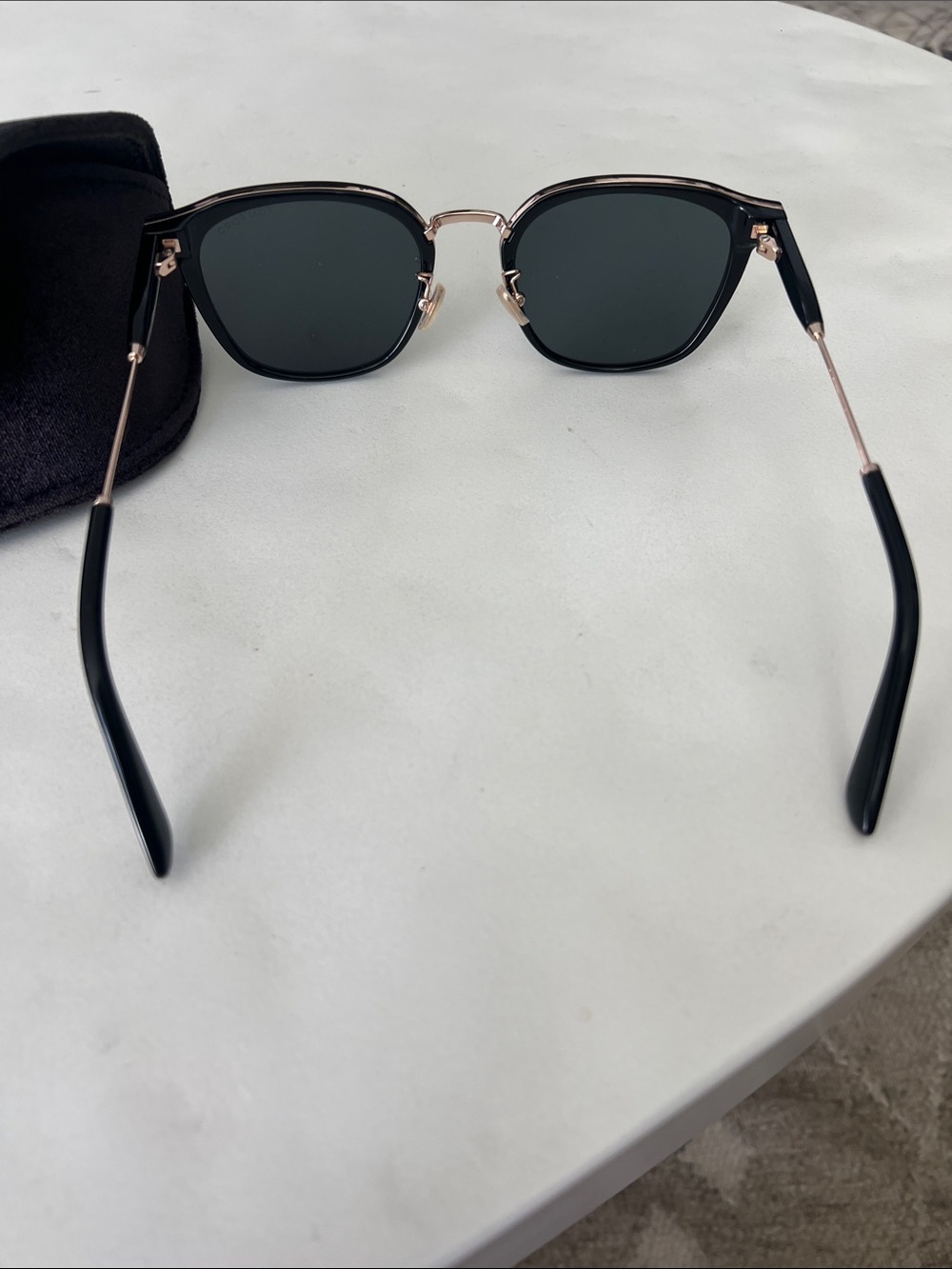 TOM FORD SUNGLASSES - Black Gold - 55m - FT1243-K 20A 55 - Picture 7 of 10